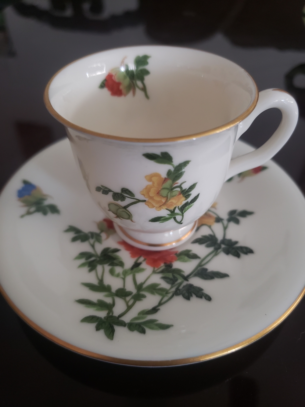 Vintage Castleton China Ma Lin by Ching Chih Yee esspresso cup and saucer